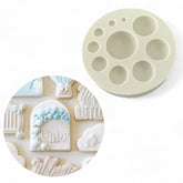 Molde Silicona Semiesferas Mini